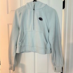 Lululemon Light Blue Penn State Scuba Hoodie